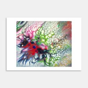 Sublime Triangle Art Print By Marian Leef