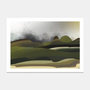 Matted artwork mockup