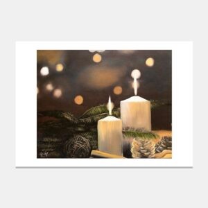 Matted artwork mockup