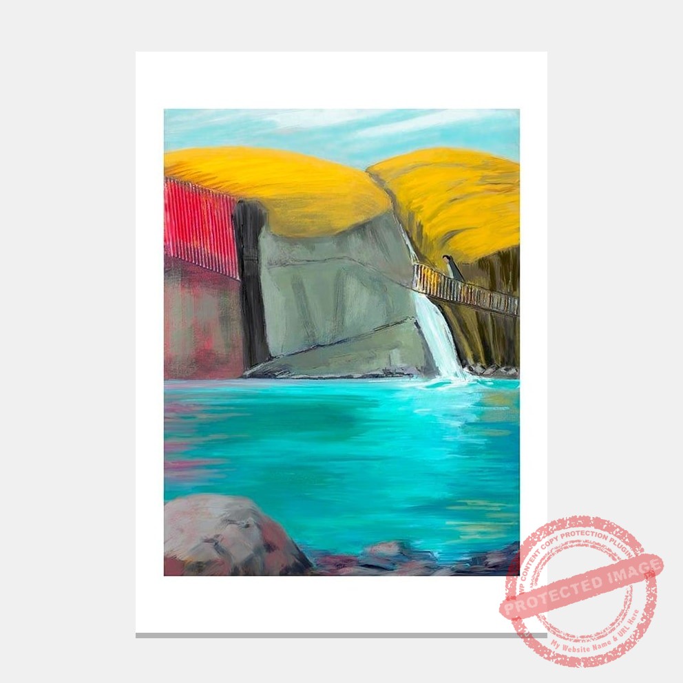 Matted artwork mockup