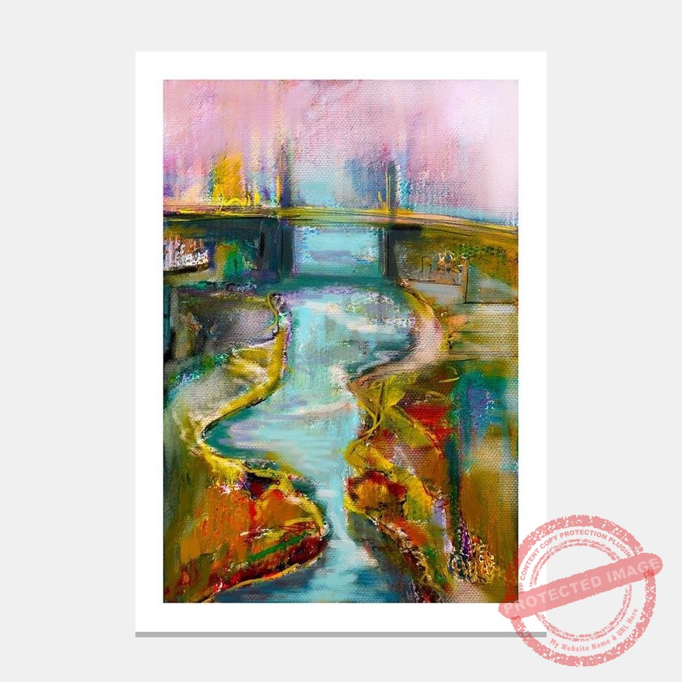 Matted artwork mockup
