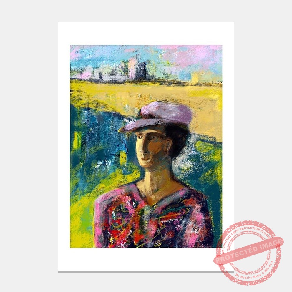 Matted artwork mockup