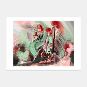 Matted artwork mockup