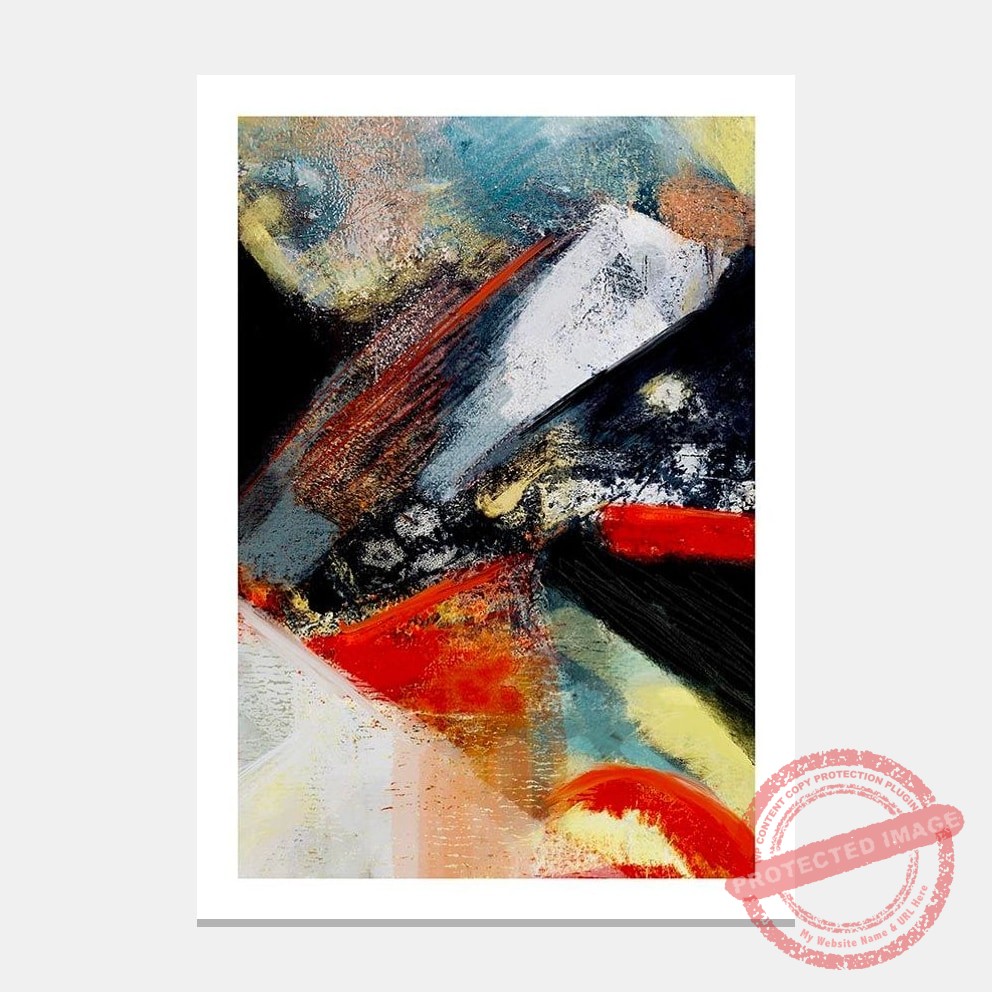 Matted artwork mockup