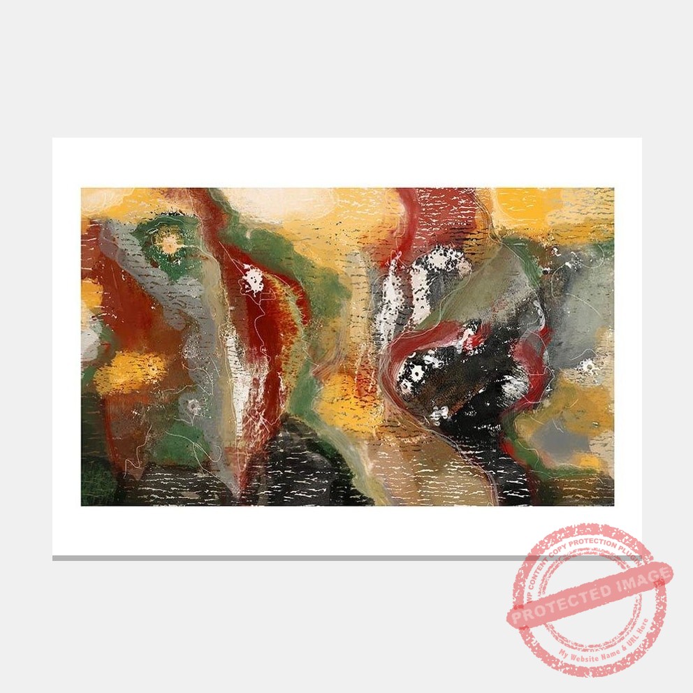 Matted artwork mockup
