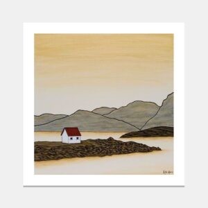 Matted artwork mockup