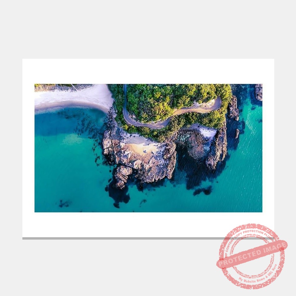 Matted artwork mockup