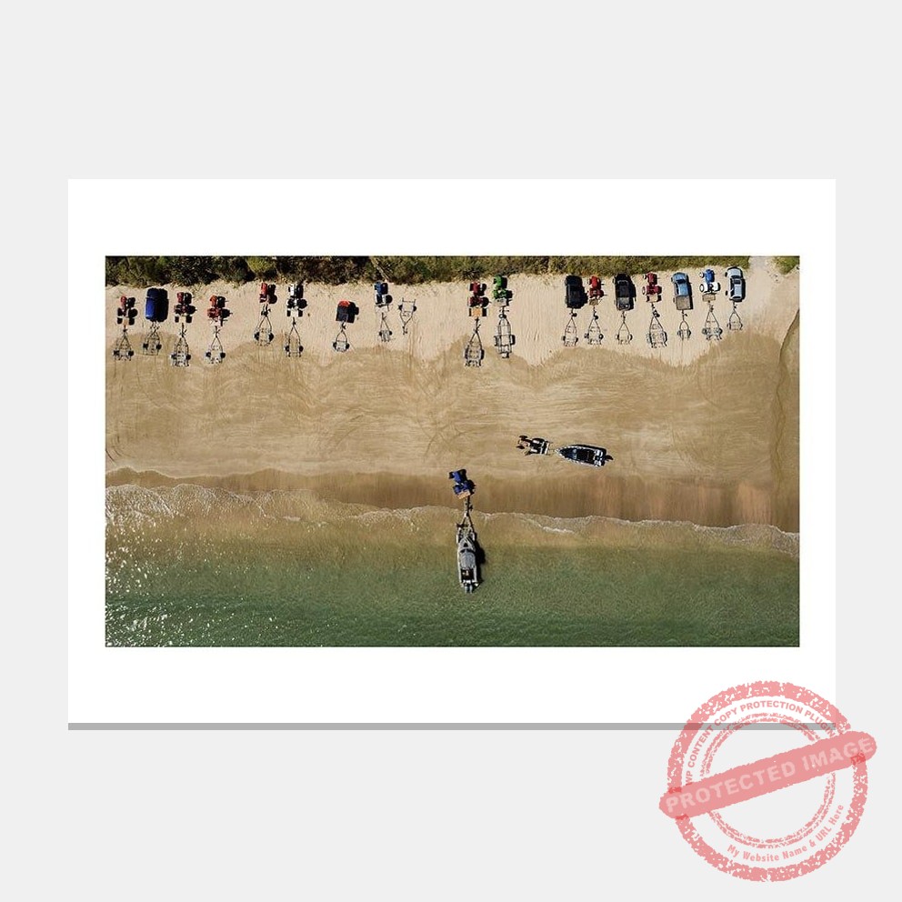 Matted artwork mockup