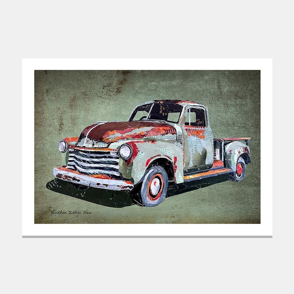 Matted artwork mockup