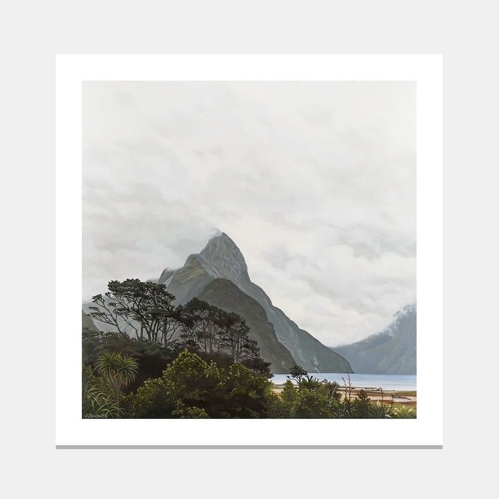 Matted artwork mockup