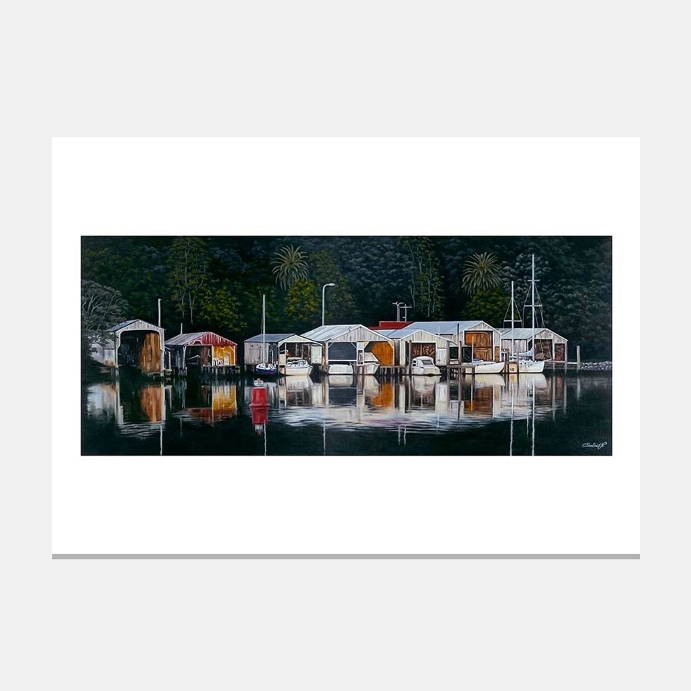 Matted artwork mockup