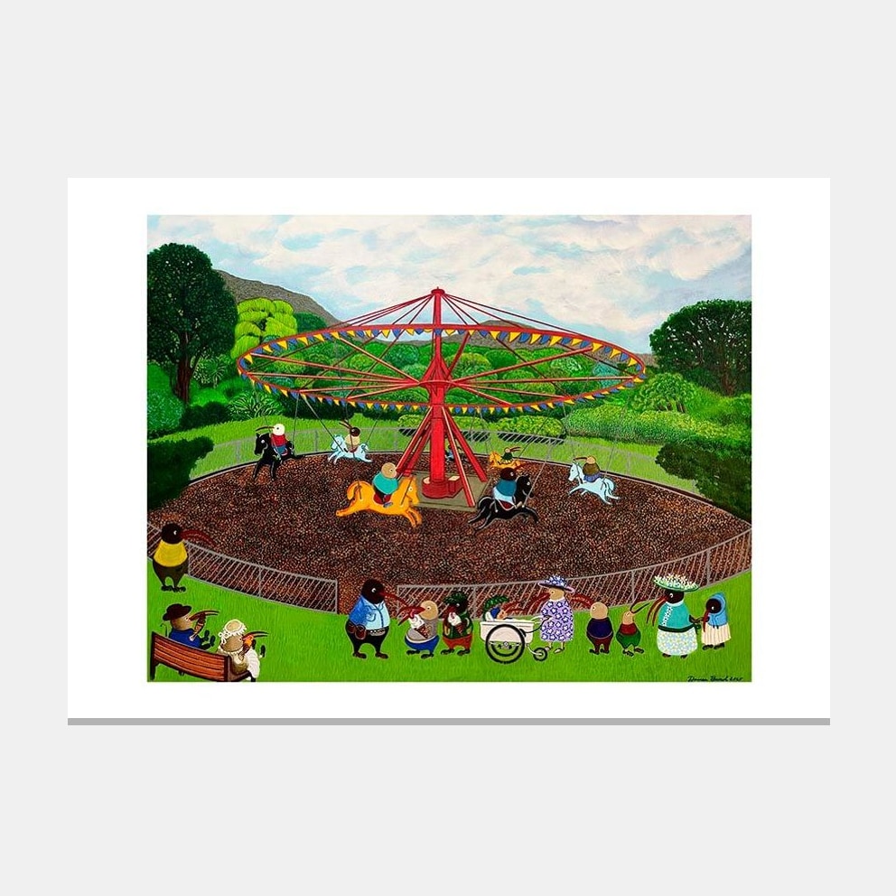 Matted artwork mockup