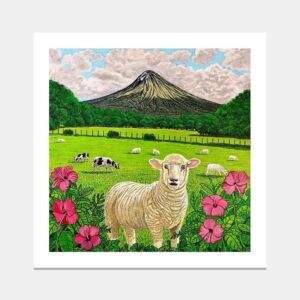 Matted artwork mockup