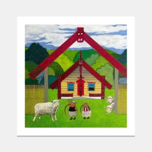 Matted artwork mockup