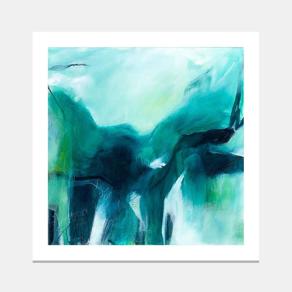 Matted artwork mockup