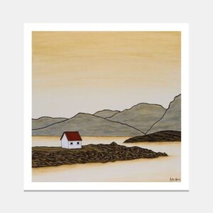Matted artwork mockup