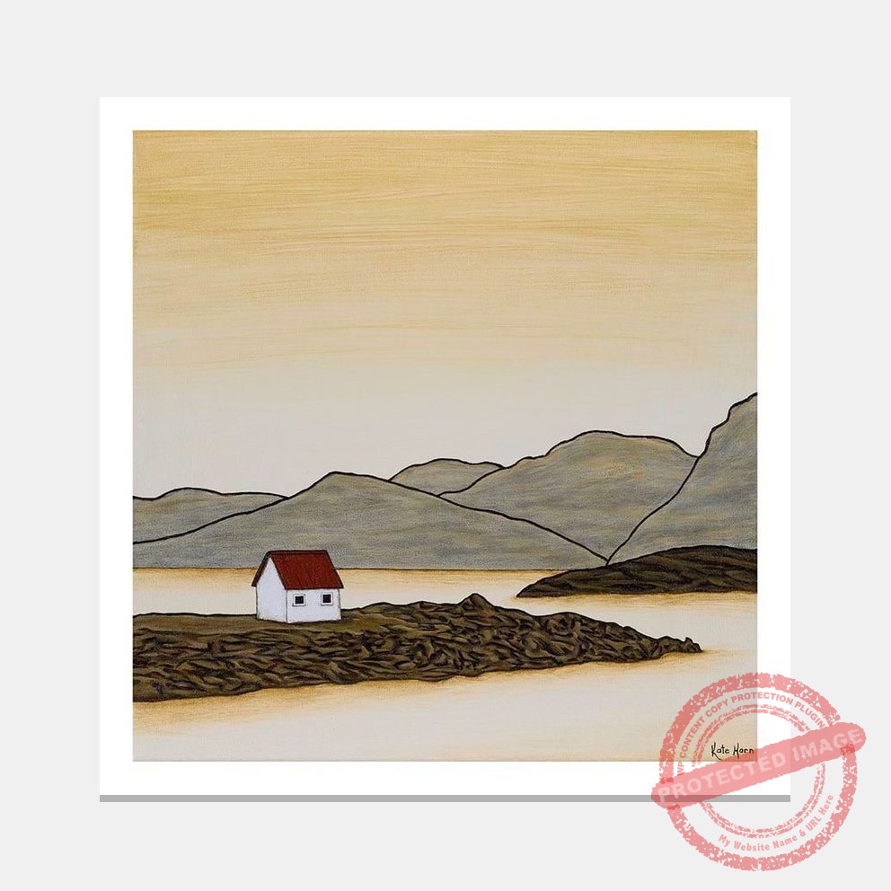 Matted artwork mockup