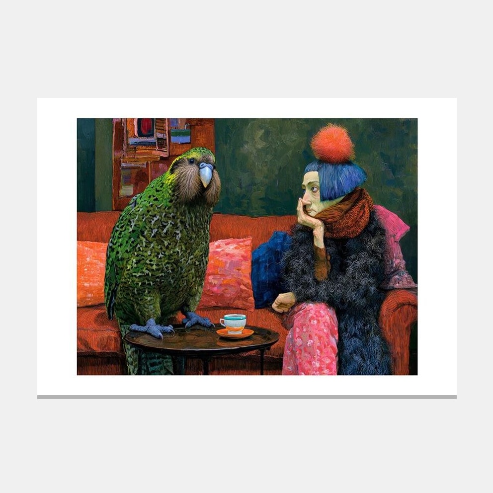 Matted artwork mockup