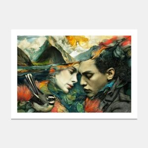 Matted artwork mockup