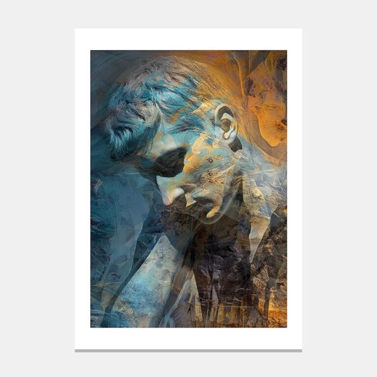 Matted artwork mockup