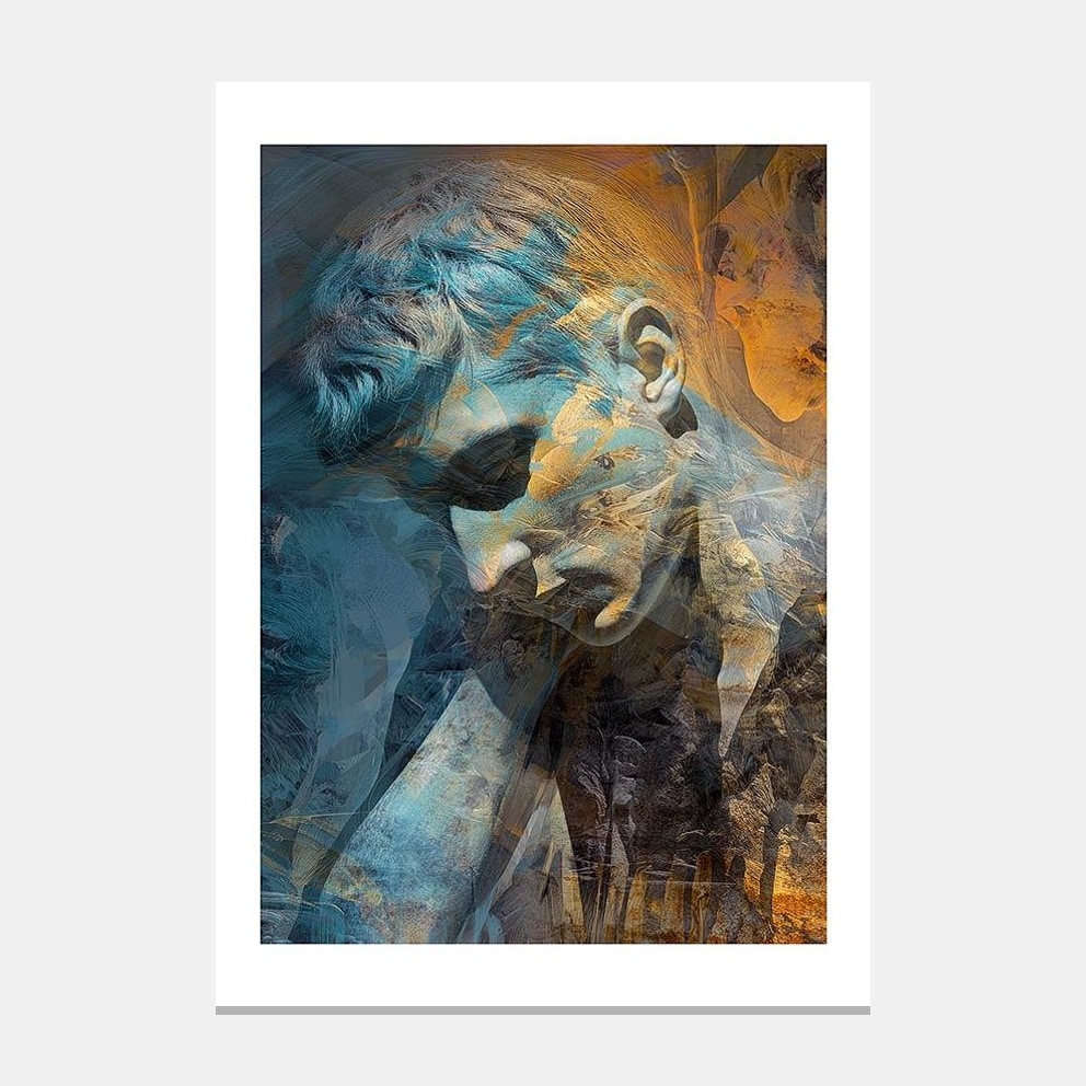 Matted artwork mockup