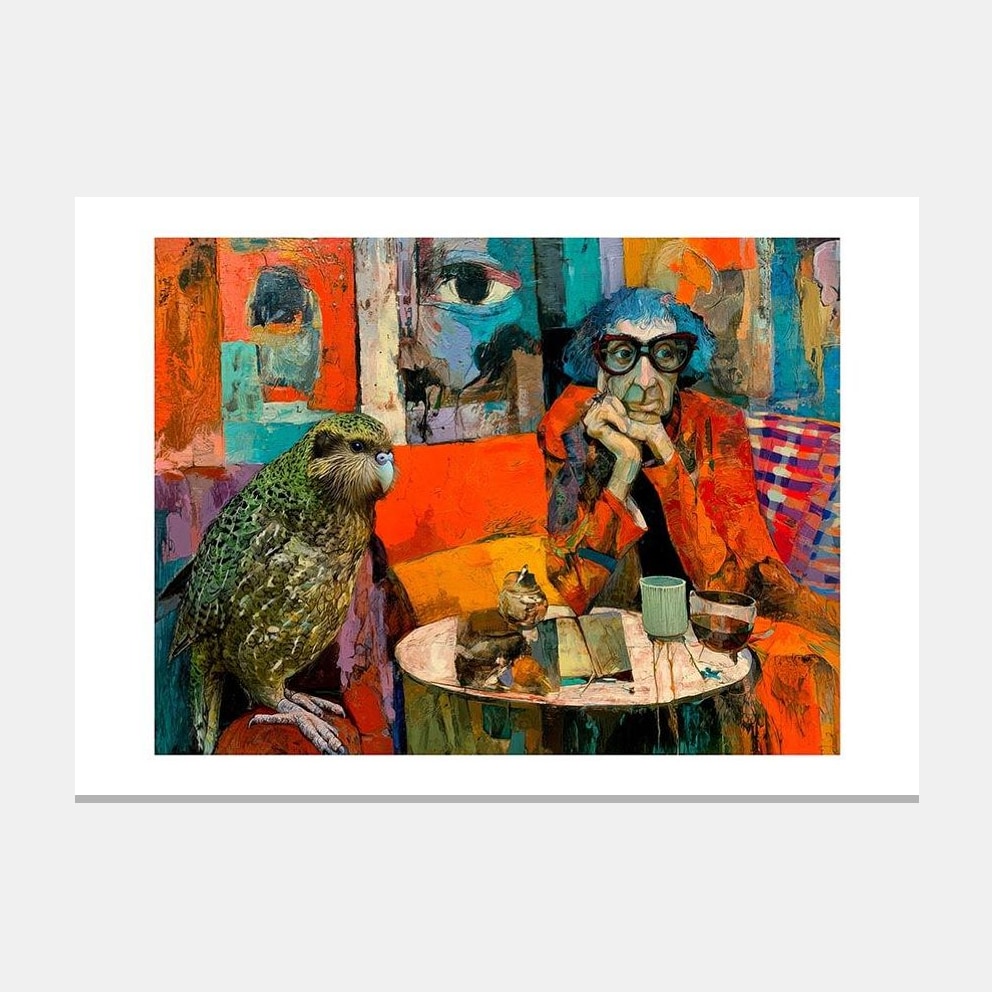 Matted artwork mockup