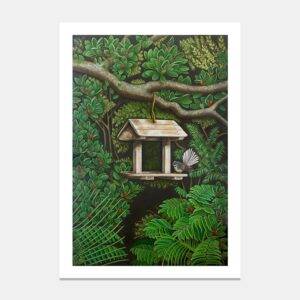 Matted artwork mockup