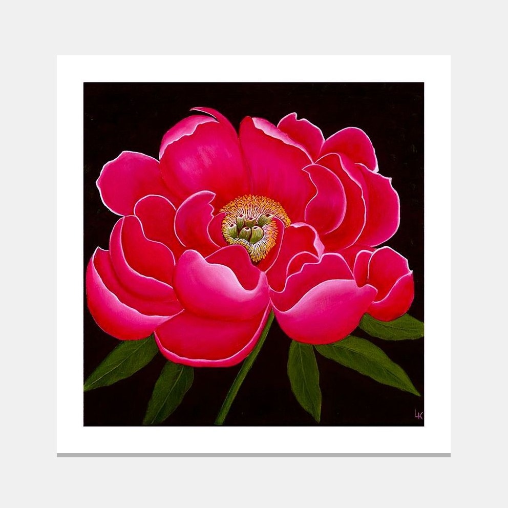 Matted artwork mockup