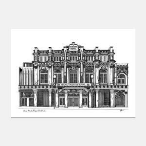 Matted artwork mockup