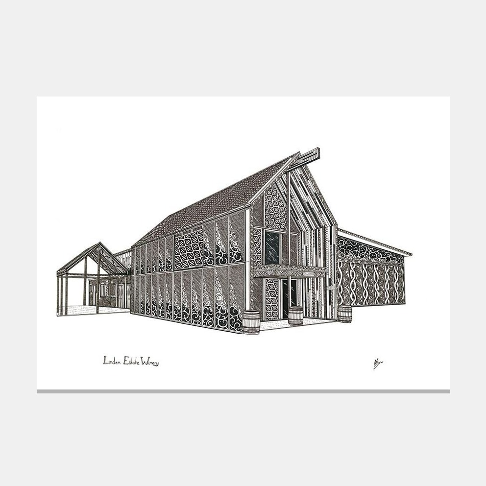 Matted artwork mockup