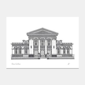 Matted artwork mockup